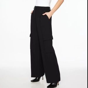 Dynamite Gemma Wide Leg Cargo Pants